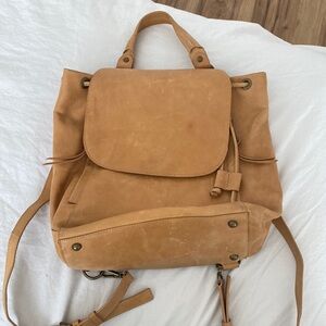 Rachel Roy genuine leather backpack